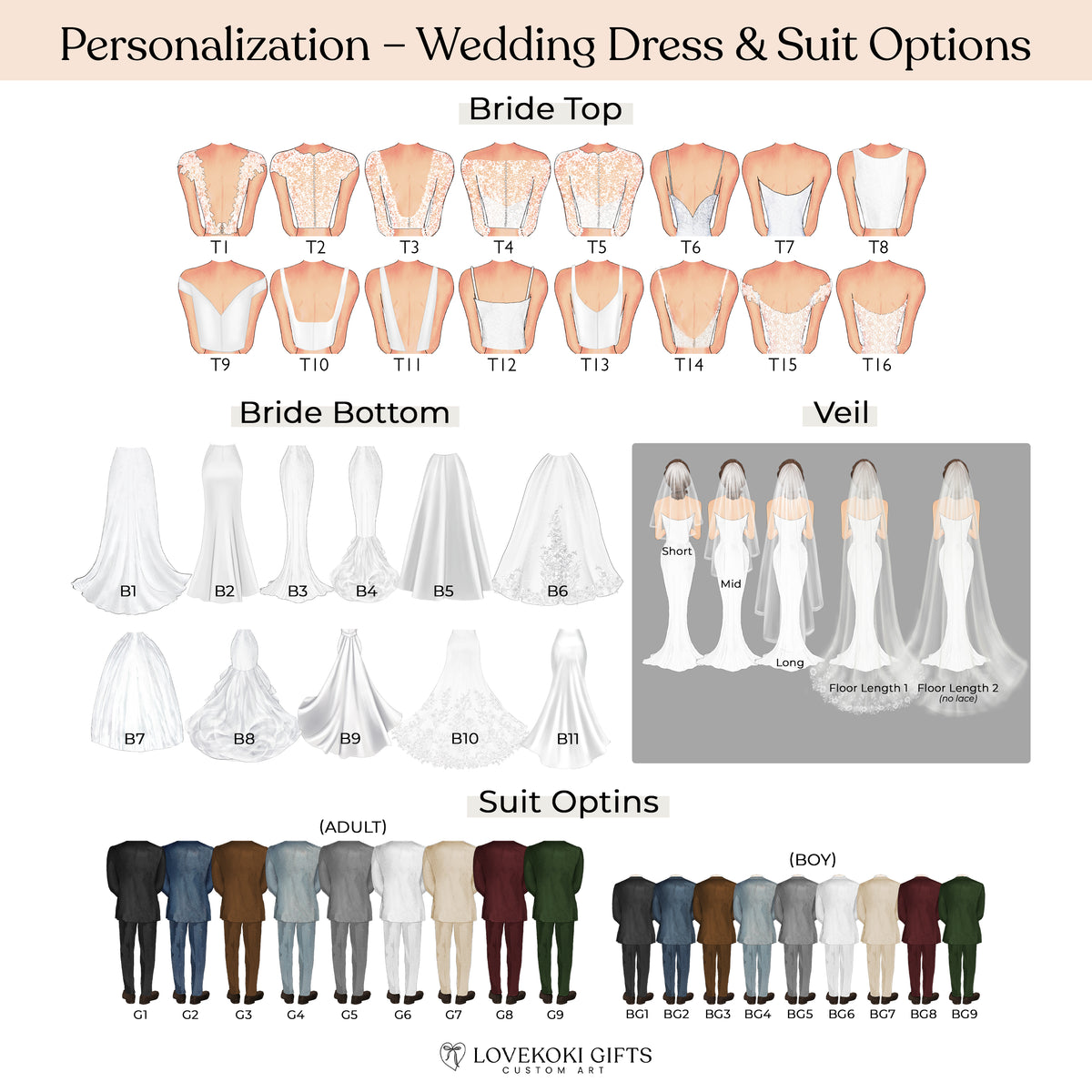 Custom Father of Bride Portrait | Personalized Wedding Day Gift