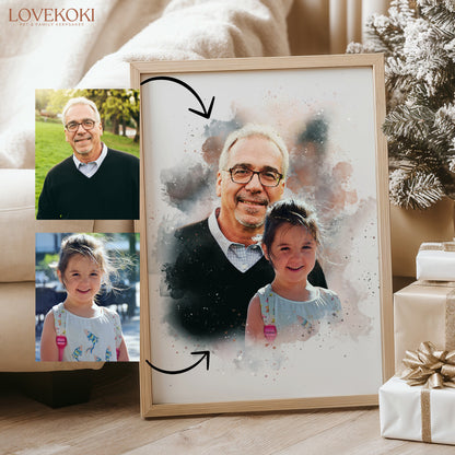 Custom Family Portrait from Photos