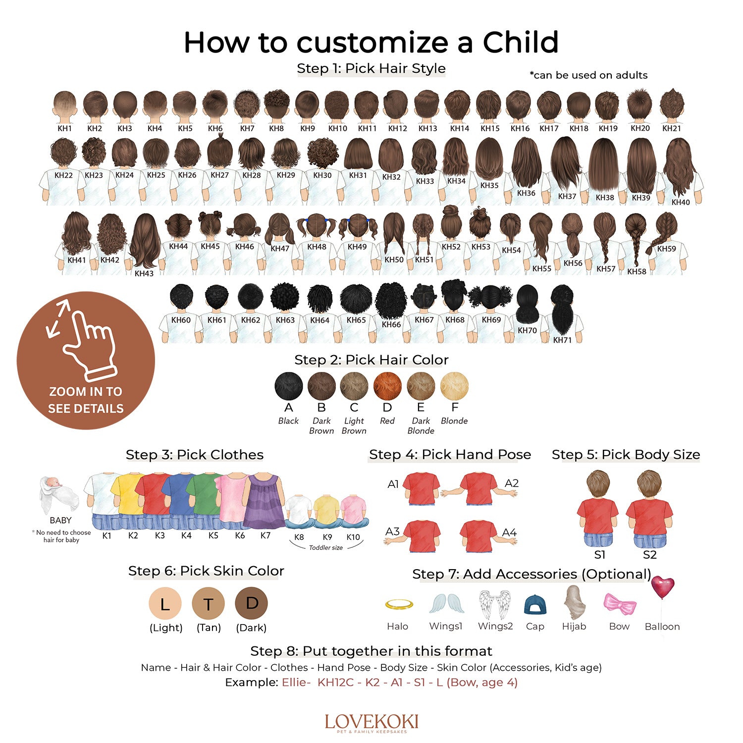 Custom Family Art Portrait
