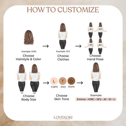 how to customize a hair color for a woman