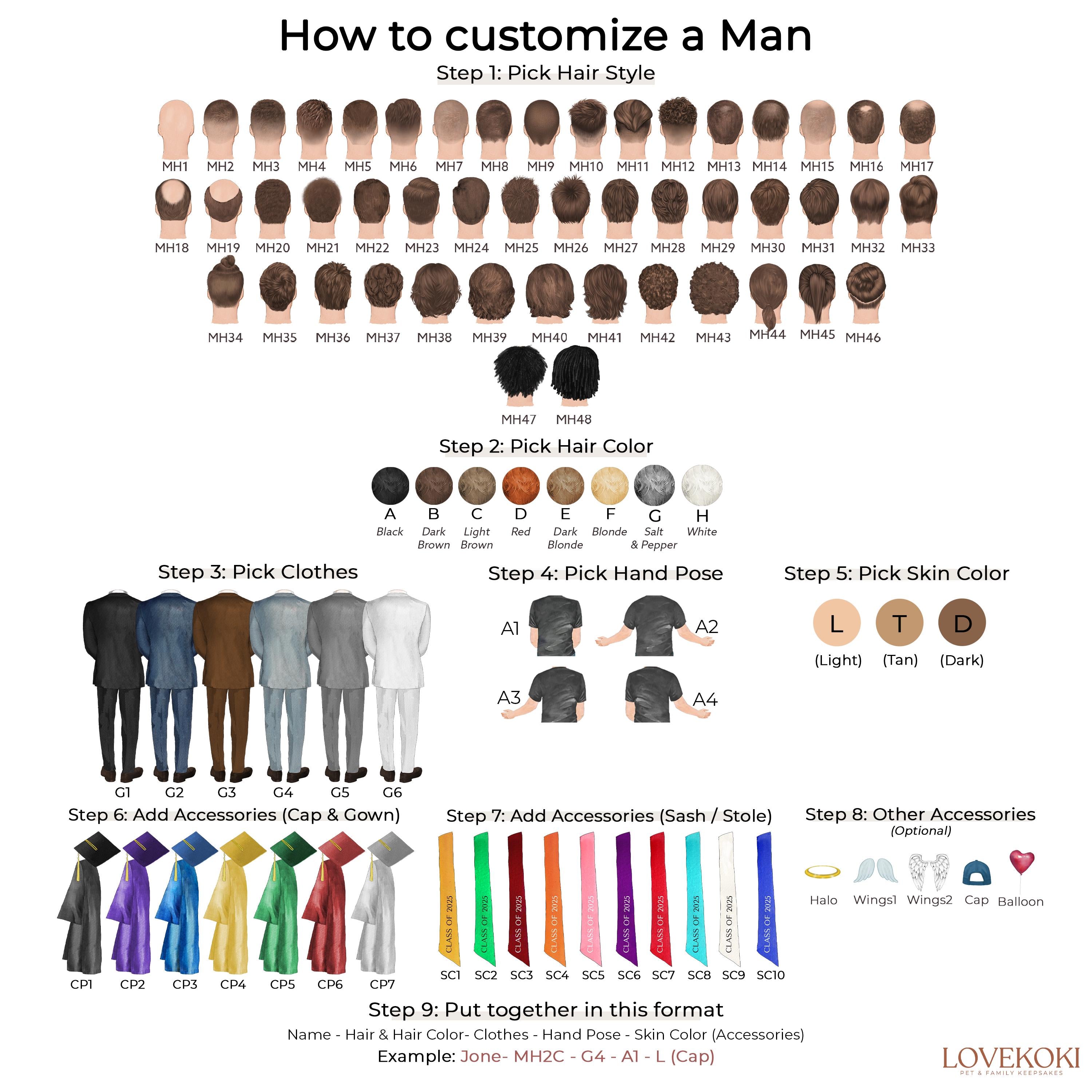 Brother Graduation Print Gifts, Big Brother Gift from sister, Custom Digital Portrait Poster, High School, College Graduation 2023 Gift