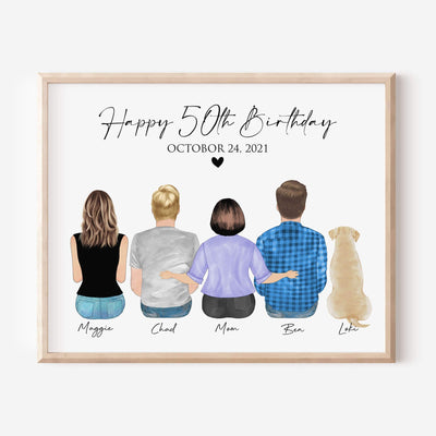50Th Birthday Gifts for Women, Happy 50Th Birthday Gifts for Her Best  Friend Mom