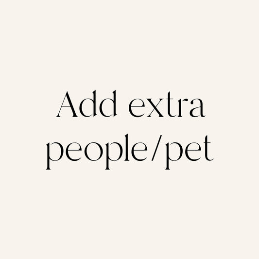 Add Extra People/Pet